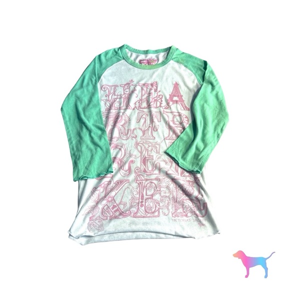 VS PINK | Baseball Tee, size M - Picture 6 of 6